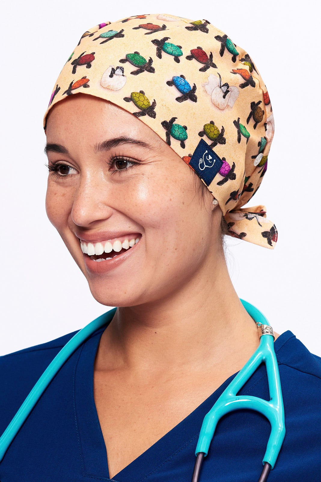 Sea Turtle Scrub Cap