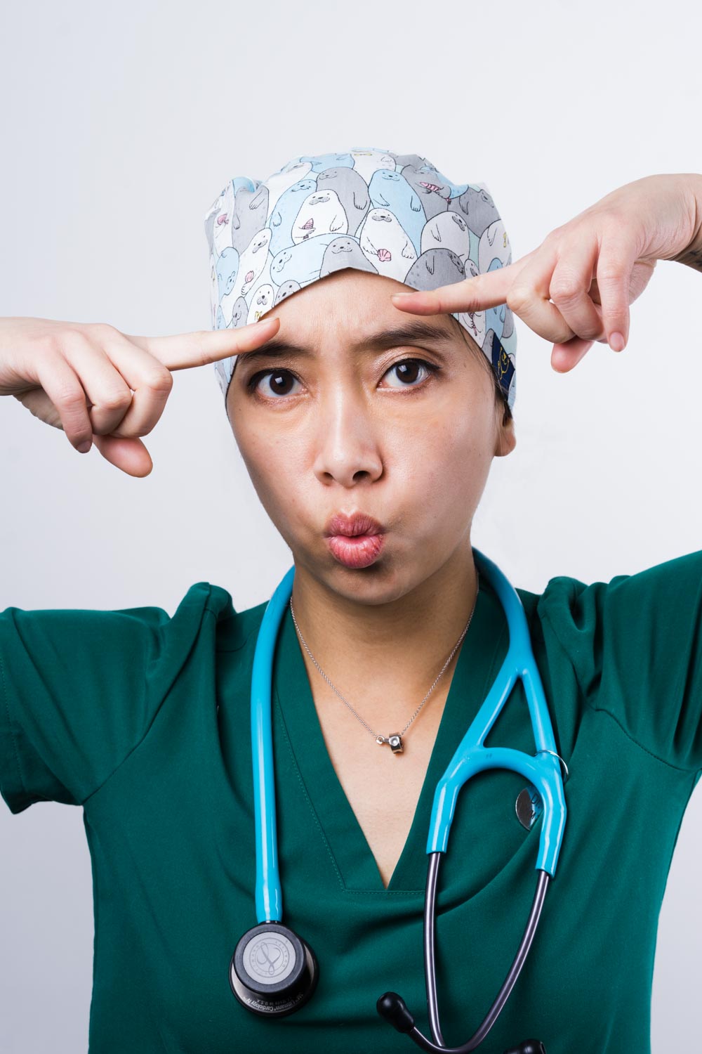 Seals Scrub Cap