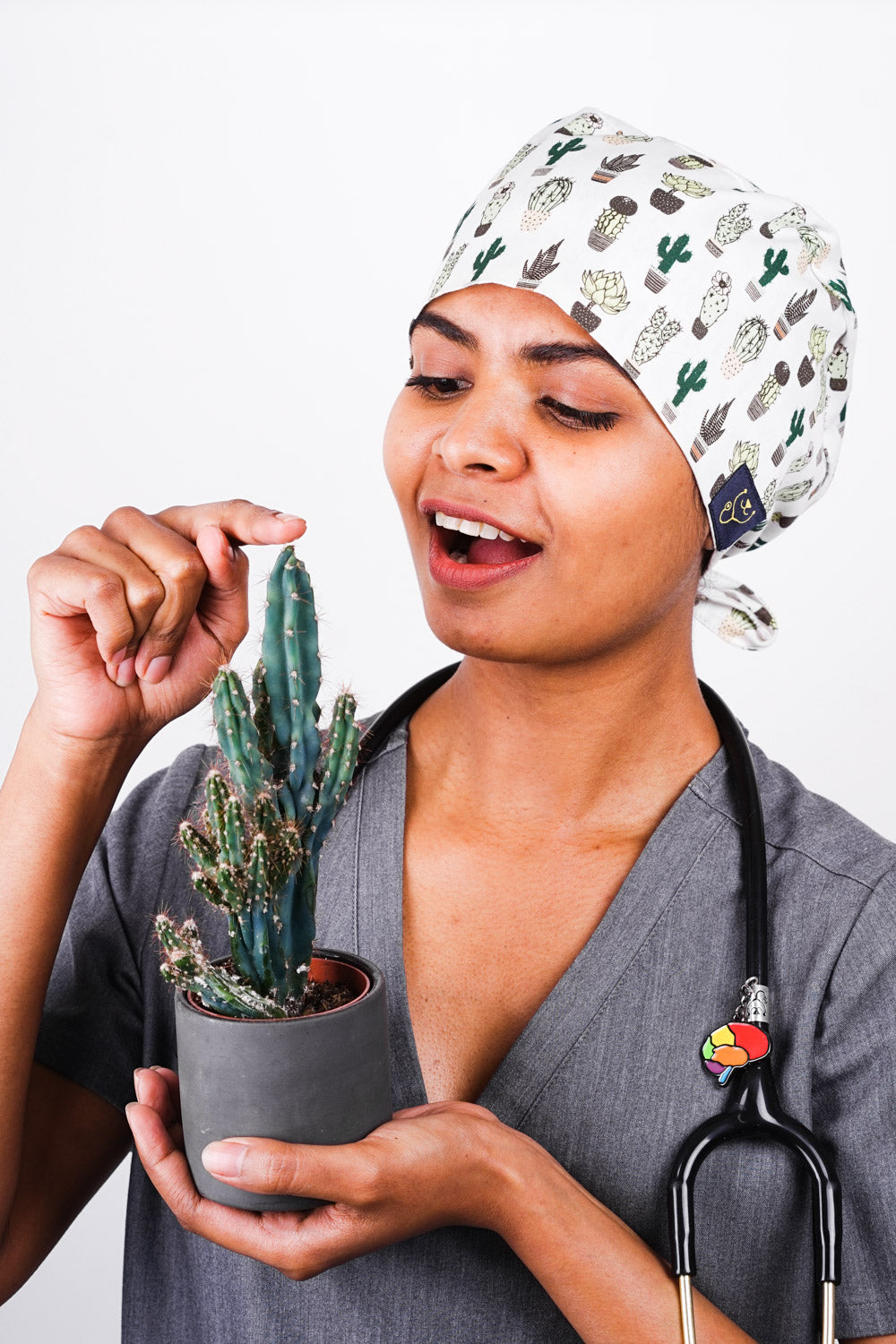 Prickles Scrub Cap