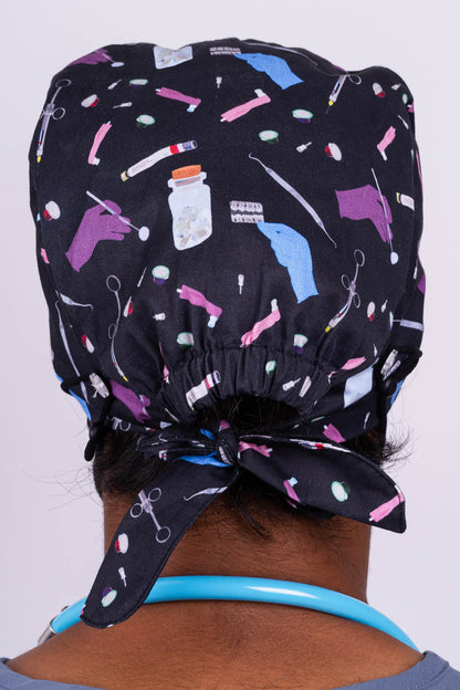 Count Backwards from 10 Scrub Cap