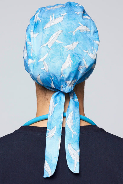 Migaloo: The White Whale Scrub Cap