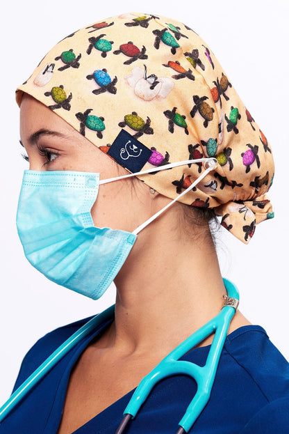 Sea Turtle Scrub Cap