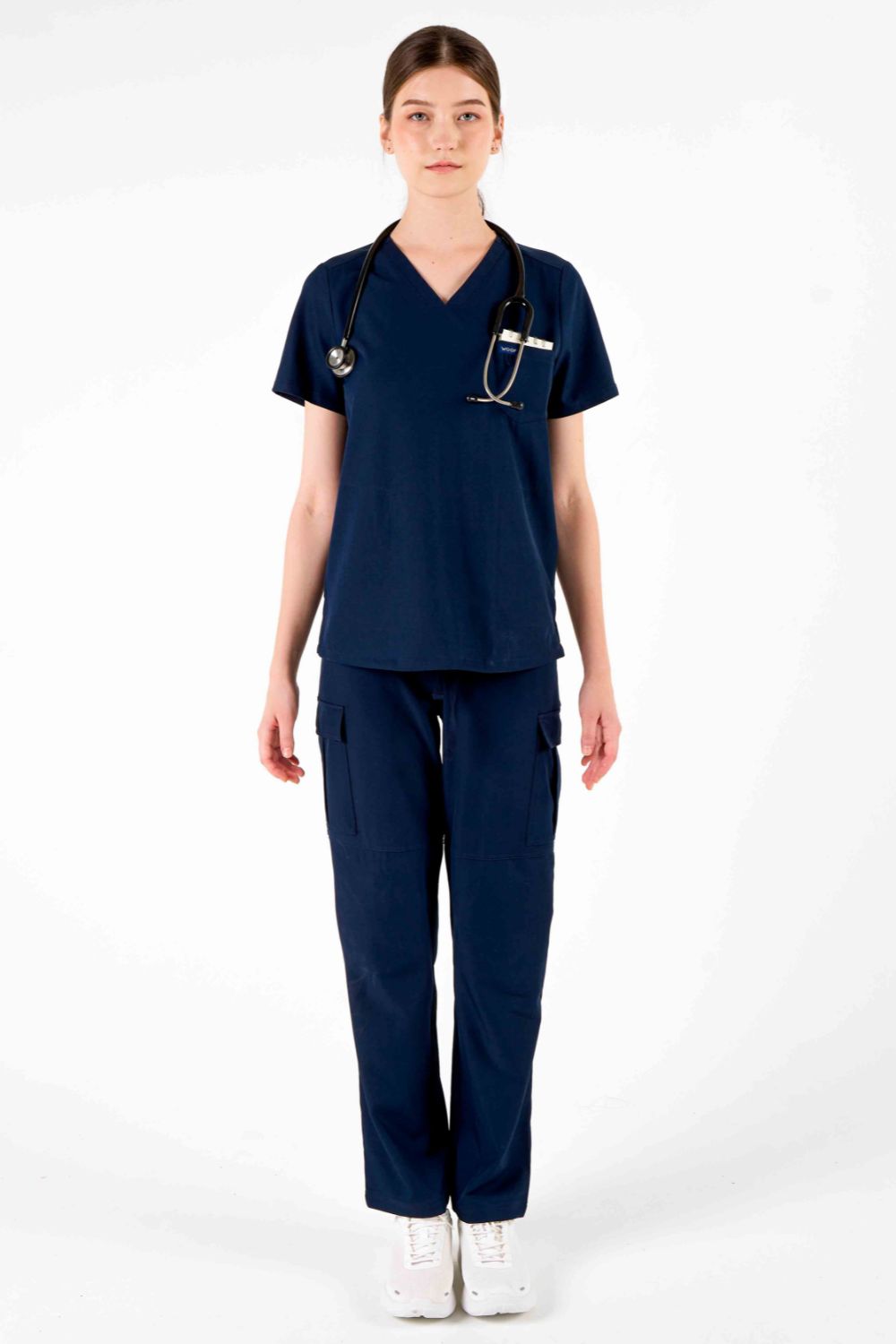 VetCore™ Women’s Vet Med Cargo Scrub Pants with GENU™ Removable Knee Protection