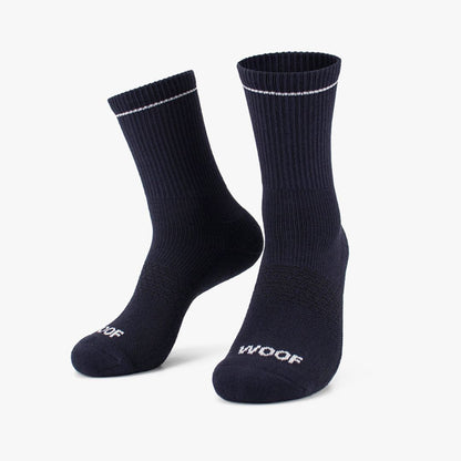 Core Colours Bamboo Crew Compression Socks 4 Pack