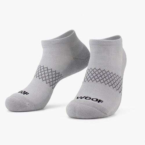 Grey Bamboo Ankle Compression Socks