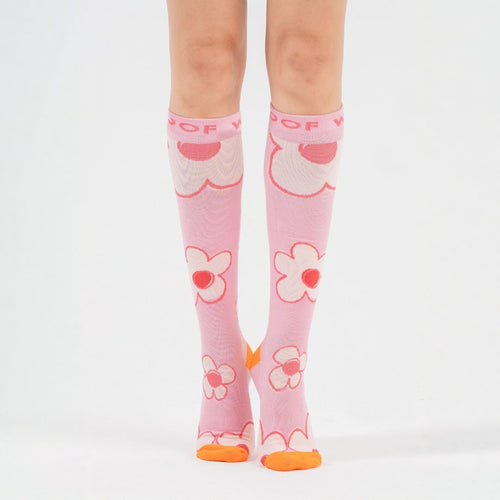 Flower Power Bamboo Compression Socks