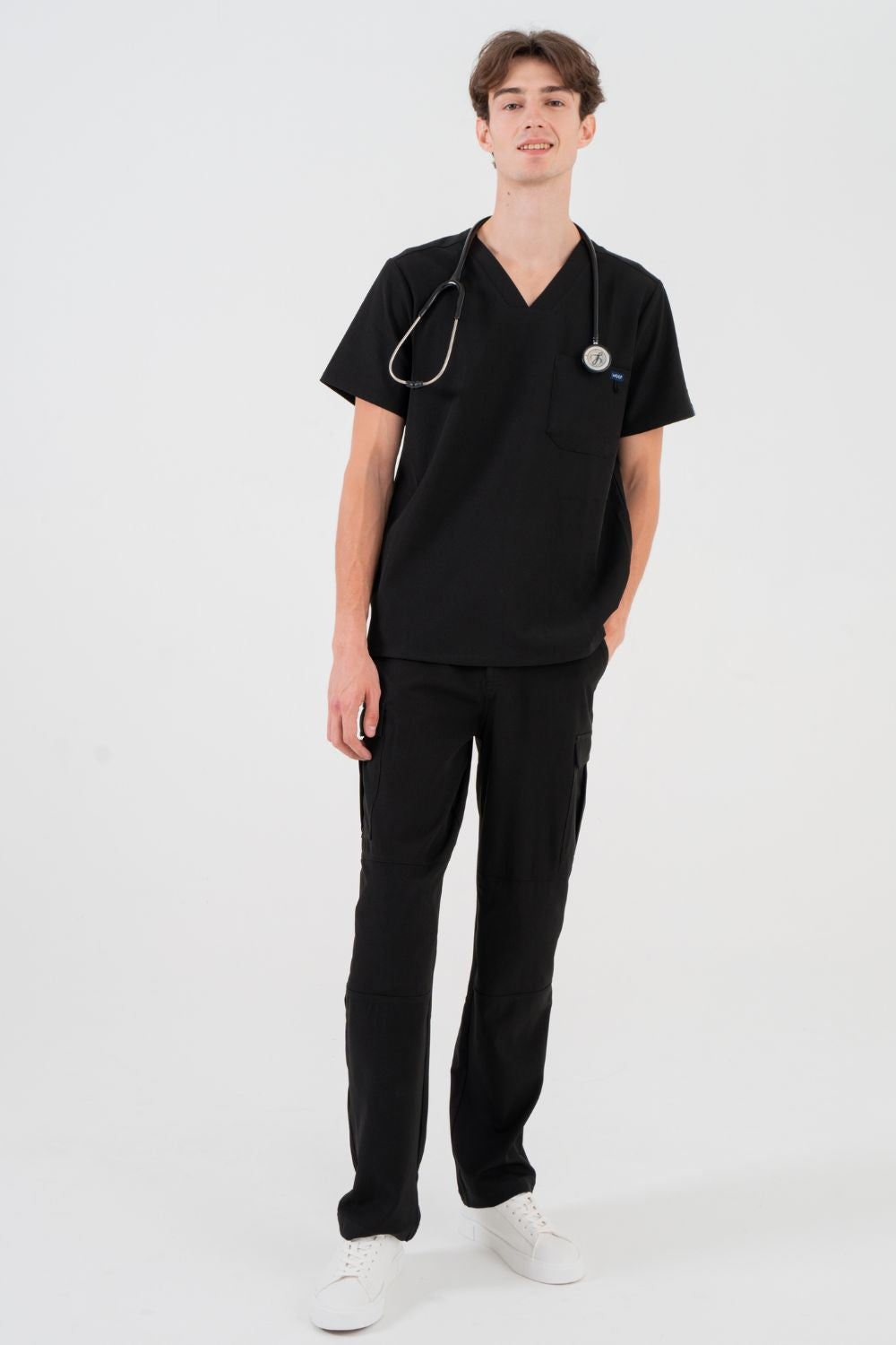 VetCore™ Men’s Vet Med Cargo Scrub Pants with GENU™ Removable Knee Protection