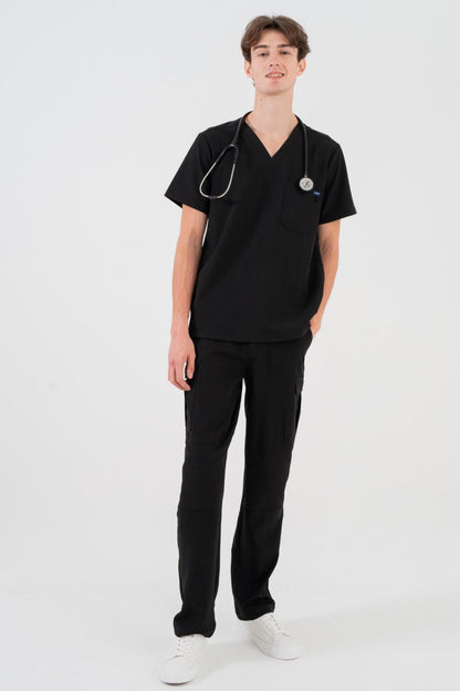 VetCore™ Men’s Vet Med Cargo Scrub Pants with GENU™ Removable Knee Protection