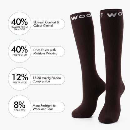 Nude 4 Bamboo Compression Socks