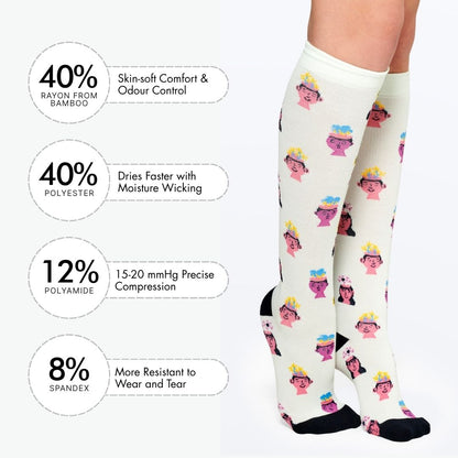 My Feelings Matter Bamboo Compression Socks