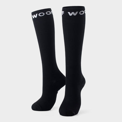 Black & Caribbean Blue Bamboo Compression Socks 4 Pack