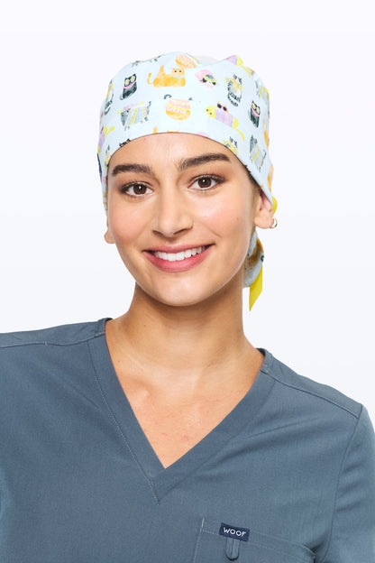 Cool Cats Scrub Cap