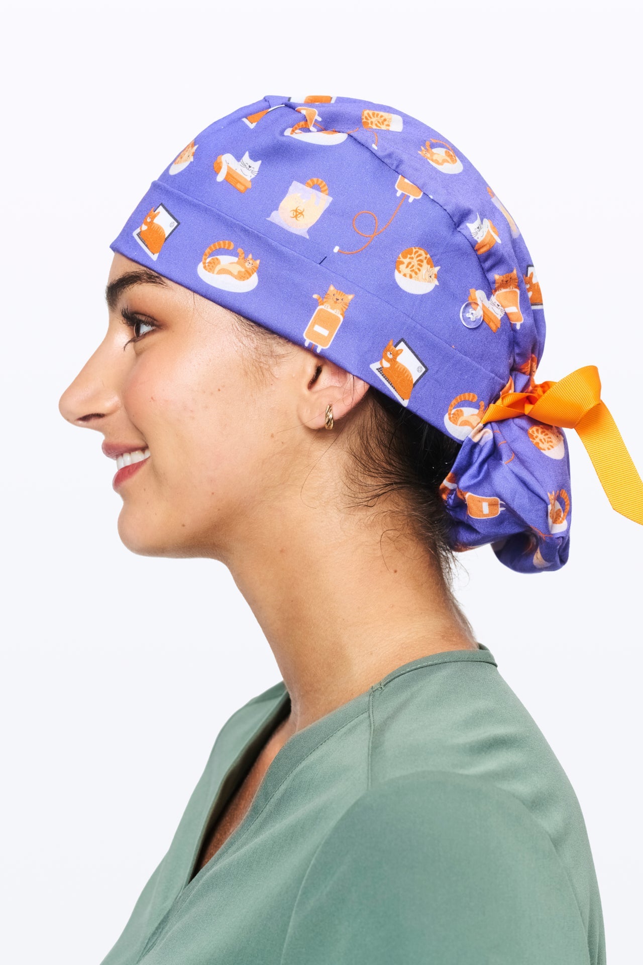 If I Fit I Sit Scrub Cap