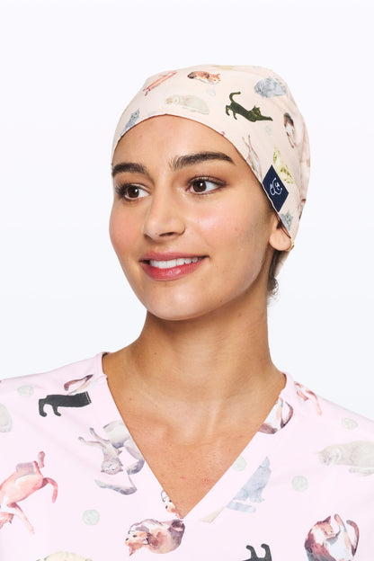 Cats Cats Cats Scrub Cap