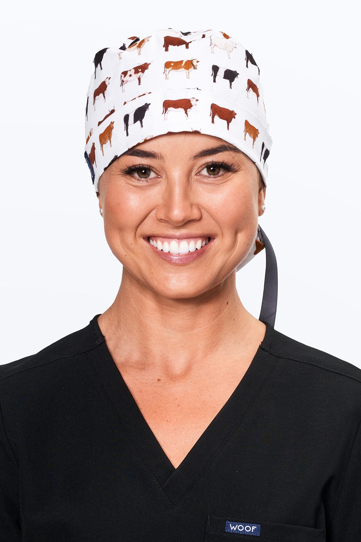 Cows Scrub Cap