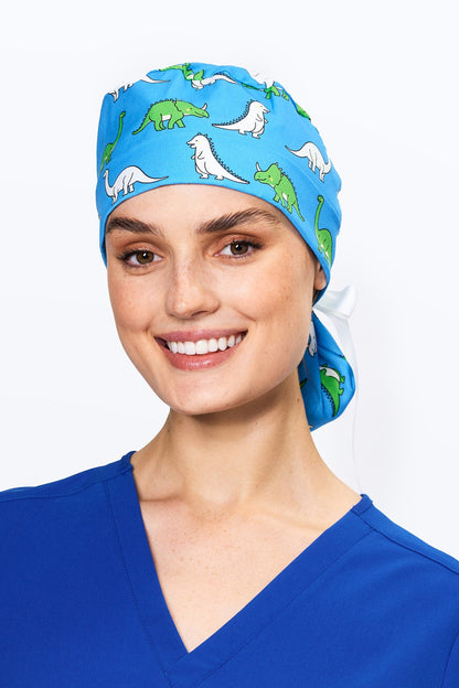 Dinosaurs Scrub Cap