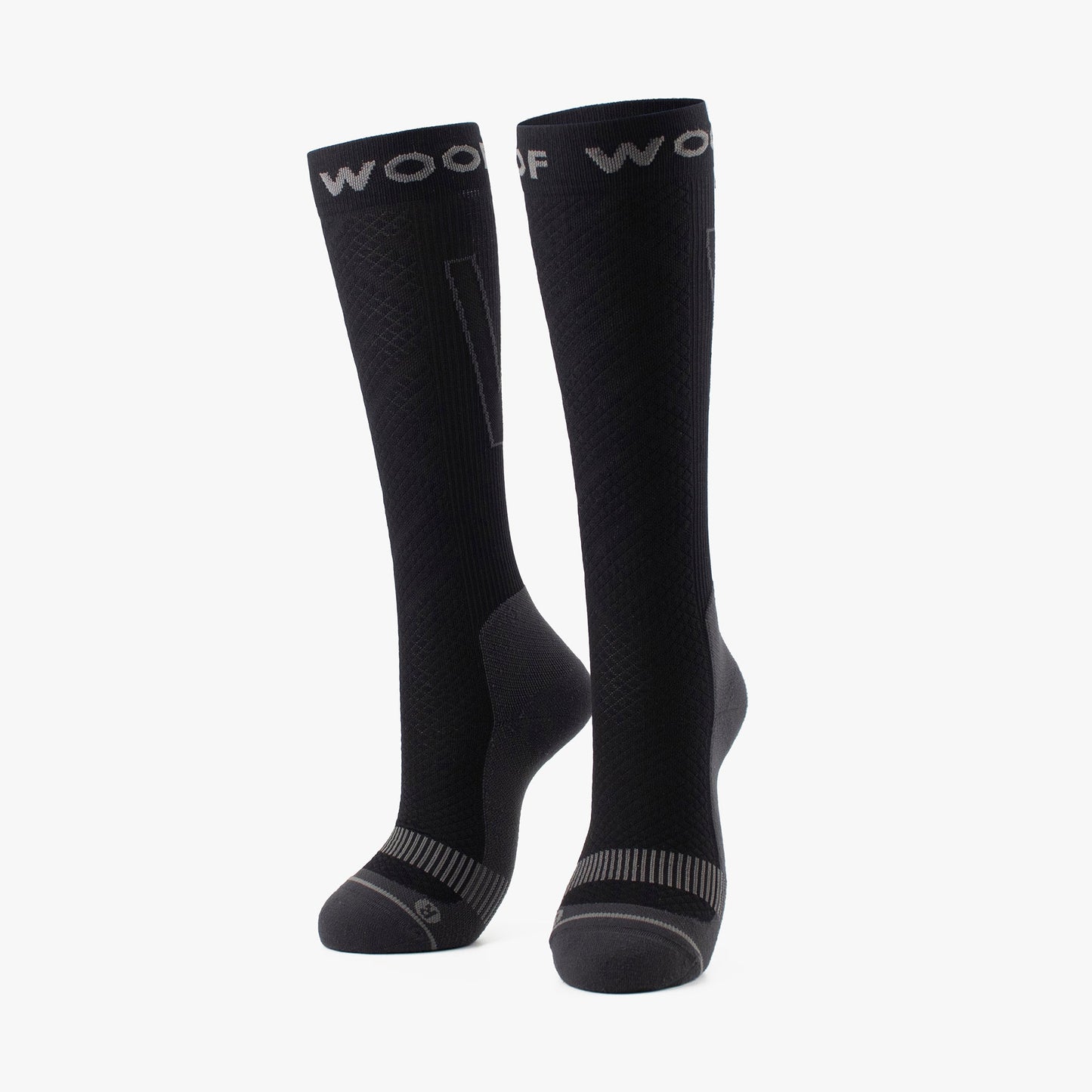 Black Performance Compression Socks 4 Pack
