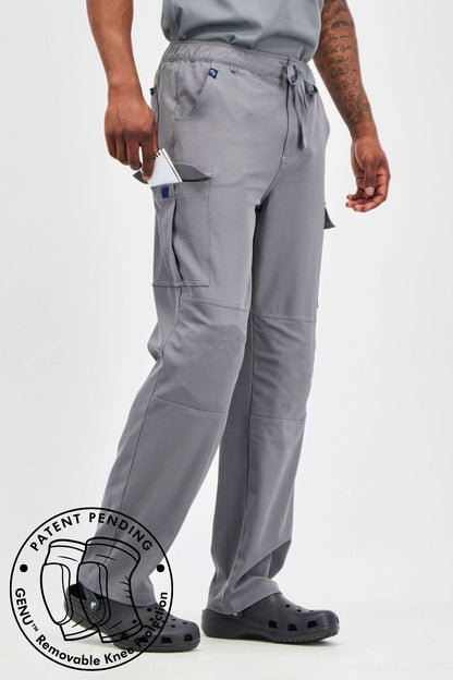 VetCore™ Men’s Vet Med Cargo Scrub Pants with GENU™ Removable Knee Protection