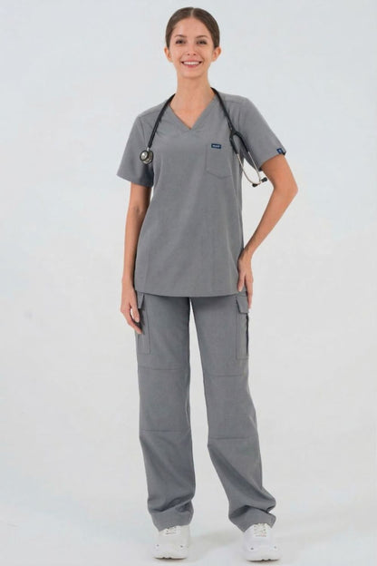 VetCore™ Women’s Vet Med Cargo Scrub Pants with GENU™ Removable Knee Protection